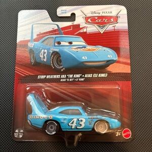 Cars Dinoco the king Blue Toy Car
